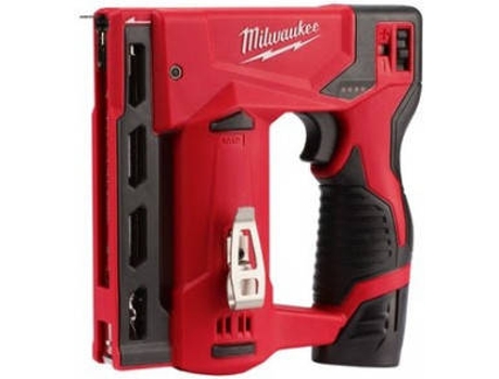 Grapadora 12V, Li Ion, 2 bat 2,0Ah M12BST-202X - MILWAUKEE