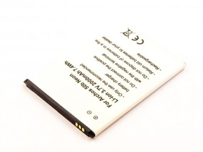 Batería INDIGO BIRD 2000mAh 3.7V para Smartphone Archos 50b Neon, Neon 50b - AC50BNE, AC50BNE 1ICP5/56/78