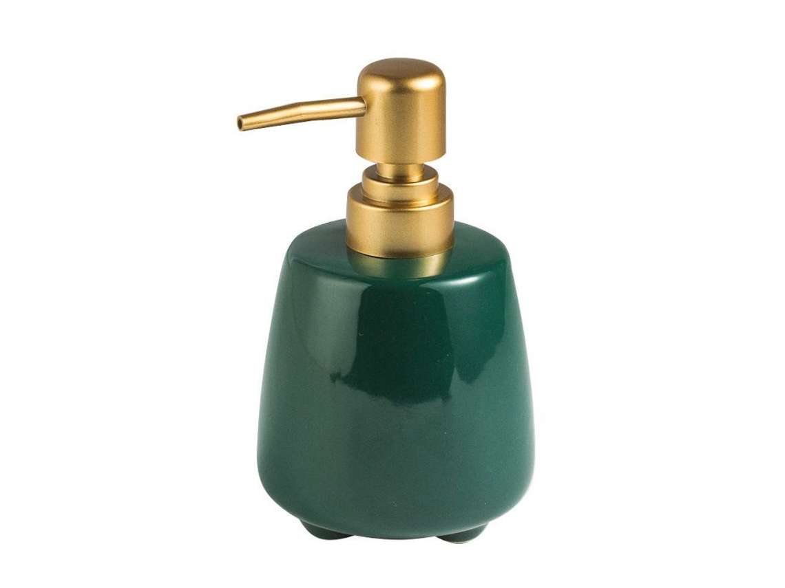 2026-dispensador De Jabón Cerámico Linjou Con Bomba Para Jabón Liquido Y Champú Color Verde