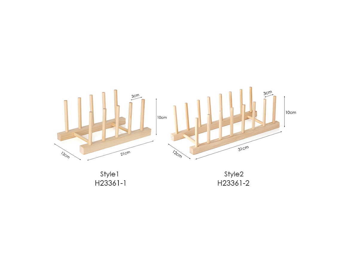 Estantáreo De Madera Multiusos Para Secar Y Organizar Platos, Tazas, Cubiertos Y Tapas De Ollas En Cocina