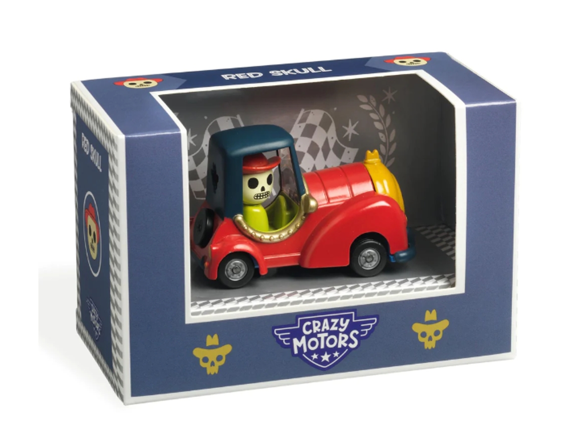 Crazy Motors Calavera Roja de DJECO
