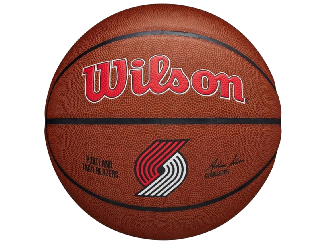 WILSON Team Alliance Portland Trail Blazers Ball Wtb3100Xbpor Unisex Basketball Balls 7 Me