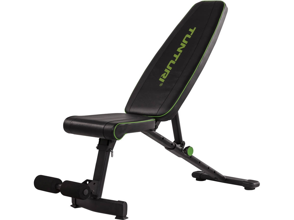 Banco de Musculación TUNTURI UB20 (44x119x98cm - Negro)