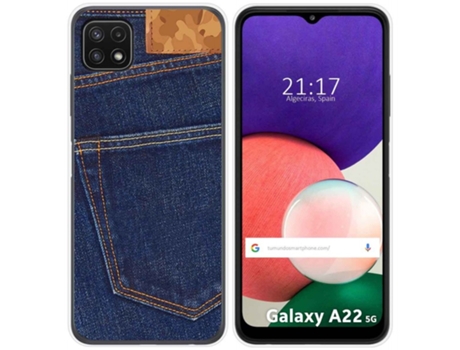 Carcasa Samsung Galaxy A22 5G TUMUNDOSMARTPHONE Dibujos Multicolor