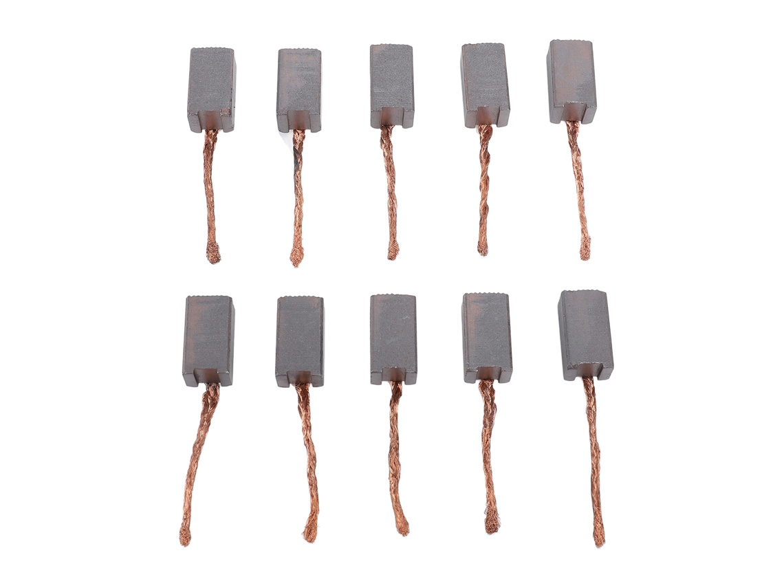 20 Escobillas De Carbón Para Motor Eléctrico 1020. Buena Conductividad Térmica Y Eléctrica.