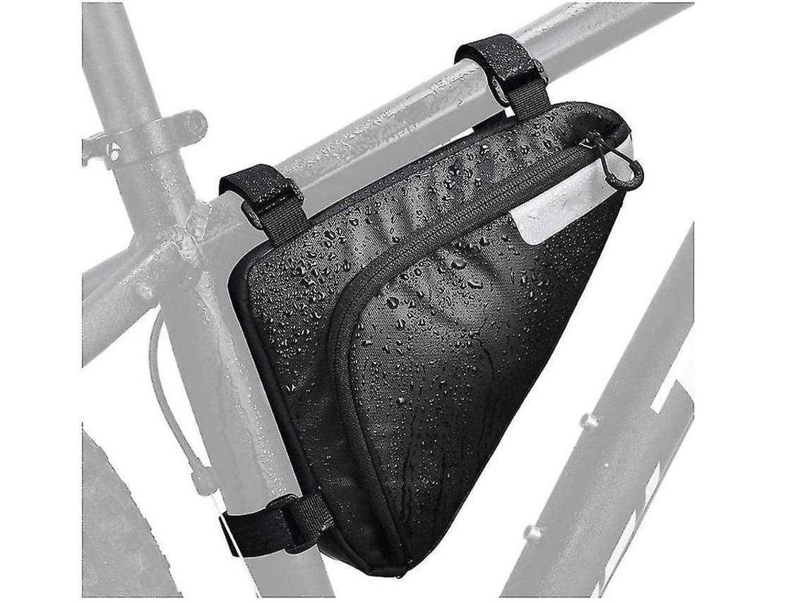 Alforja para cuadro de bicicleta, bolsa para teléfono móvil, tubo frontal de bicicleta, pantalla táctil, bolsa para sillín, portaequipajes para montaña y carretera SAISIYIKY