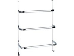 Toallero de pared, soporte para colgar, pared de ducha, acero cromado.