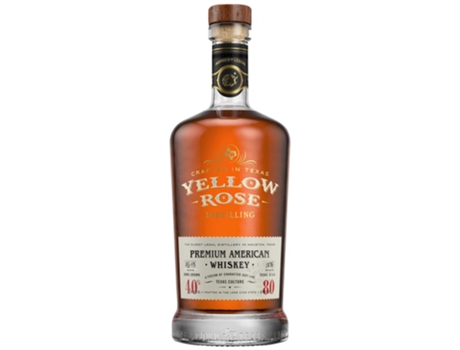 Whisky YELLOW ROSE Blended Yellow Rose Premium Reserva (0.7 L - 1 unidad)