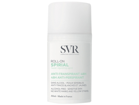 SVR Spirial Desodorante Antitranspirante Intenso 48H Roll-On 50 Ml