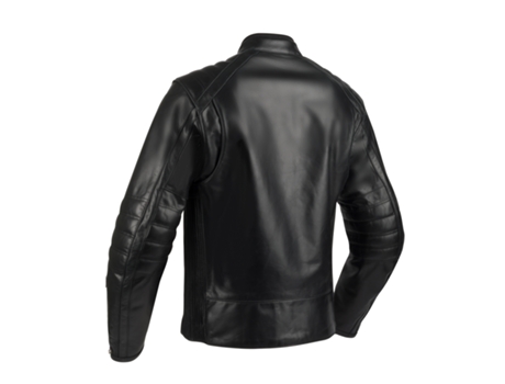 Chaqueta de Hombre para Motociclismo SEGURA Cuero Formula Piel Negro (L)