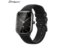 Smartwatch YIZHOOD TE576 Reloj deportivo deportivo con pantalla táctil de moda IP67 resistente al agua BT para Android e iOS Negro