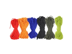 Cuerda Reflectante Lijada De 20 M, Paracord De 2 Mm, Resistente, 25 Kg, Para Tiendas De Campaña, Toldos Y Exteriores.