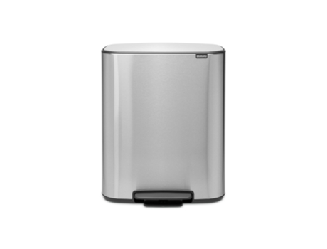 Bote de Basura BRABANTIA 211324 BO con Pedal (9,4 kg - 54,1 x 32,2 x 64,5 cm - Garantía: 10 Años)