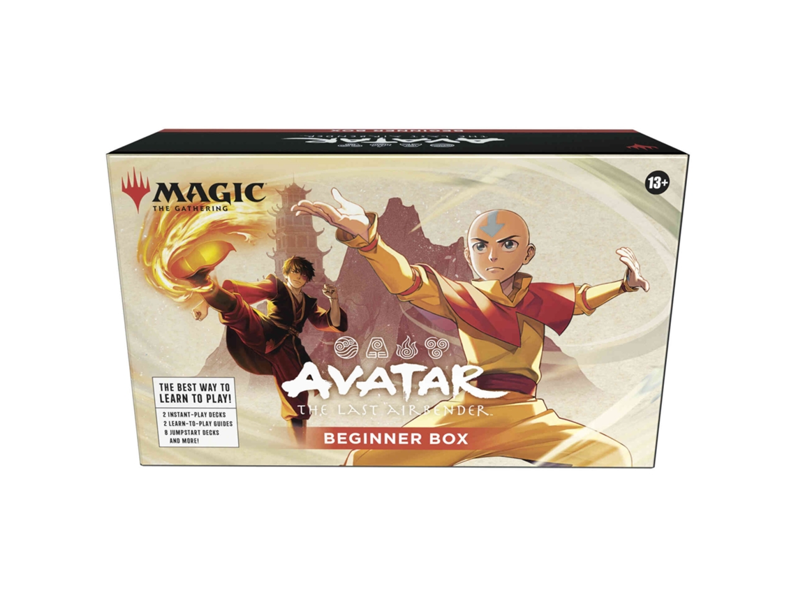 Tarjetas de caja para principiantes de Magic The Gathering: Avatar: La leyenda de Aang