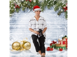 Fondos De Navidad Para Fotografia, Telones De Fondo Para Crianças E Retratos De Estúdio
