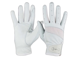Guantes de equitación de cuero y malla para mujer HORZE