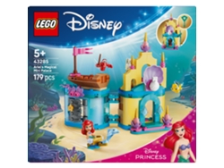 Lego® 43285 Disney Princess Mini Palacio De Ariel – Castillo Con 3 Personajes La Sirenita 5+