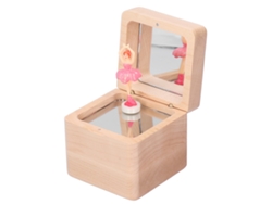 Caja Musical Muñeca Bailarina, Regalo De Madera, Worten
