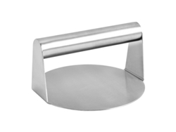 Molde para hamburguesas de acero inoxidable 430, para moler carne, forma redonda, utensilio de cocina para delicatessen. MDUG