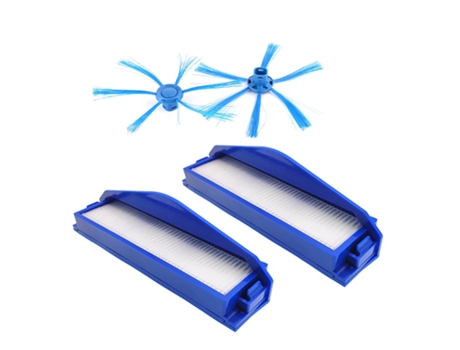 Kit de paño de mopa de Cepillo Lateral de filtro Hepa para Philips Fc8007 Fc8792 Fc8794 Fc8796, repuestos de aspiradora