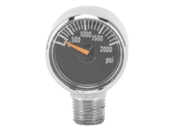 Manómetro de presión de 2000 psi para bomba de CO2 de 1/8 NPT