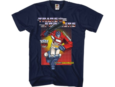Camisetas Unisex DEEPSTONE Autobot Optimus Prime Transformers Armada (XL)