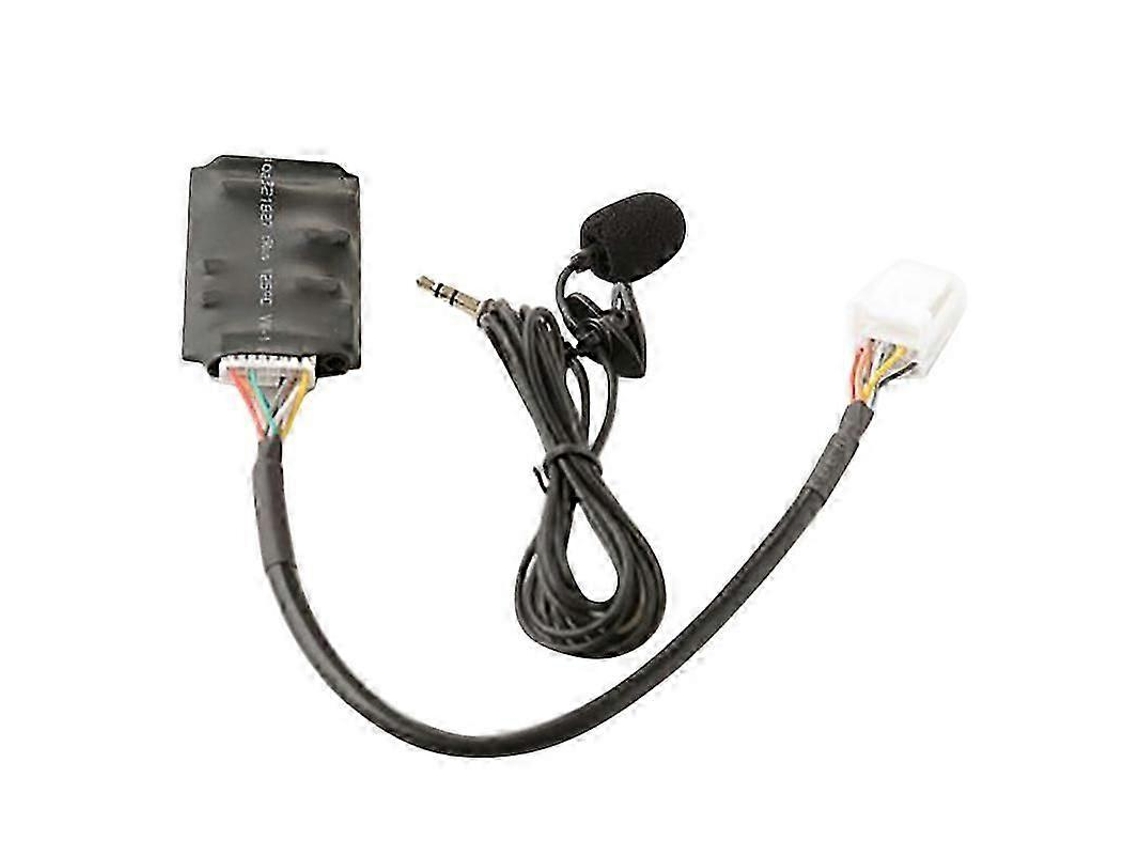 Compatible With Bluetooth Aux Adapter Handsfree Disc Box Harness With Microphone Bluetooth Connection Module