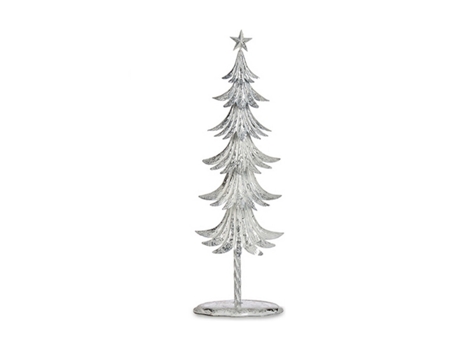 Árbol de Navidad Metal Blanco 20 X 58 X 13 cm