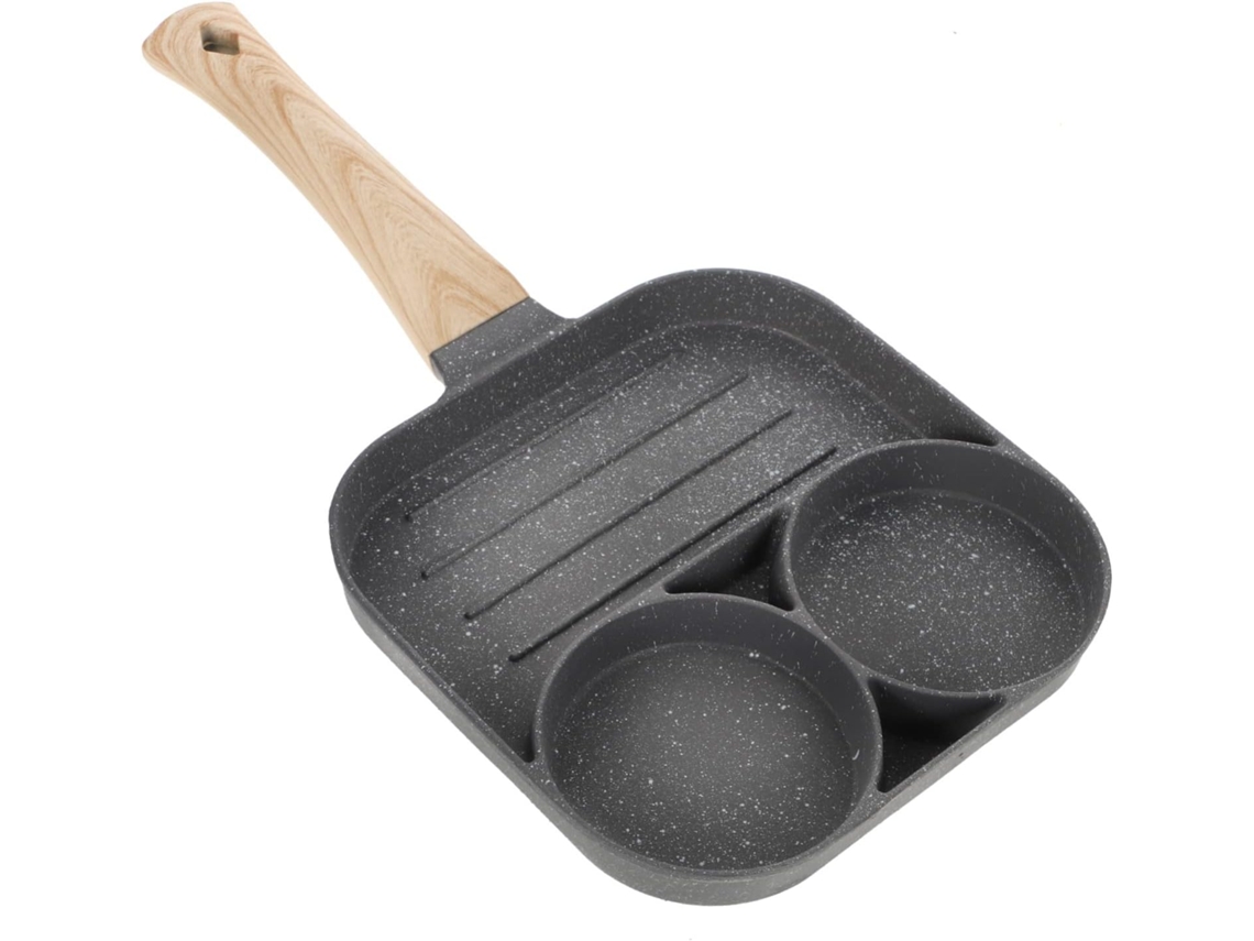 Sartén antiadherente para tortillas y huevos, ideal para preparar desayunos en casa y en restaurantes. Gokoco
