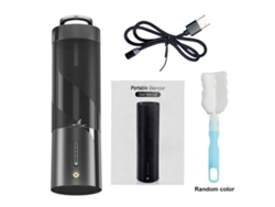 Batidora portátil Primerox de 450 ml con batería recargable de 15 W y compartimento magnético (IPX8) para batidos y malteadas.