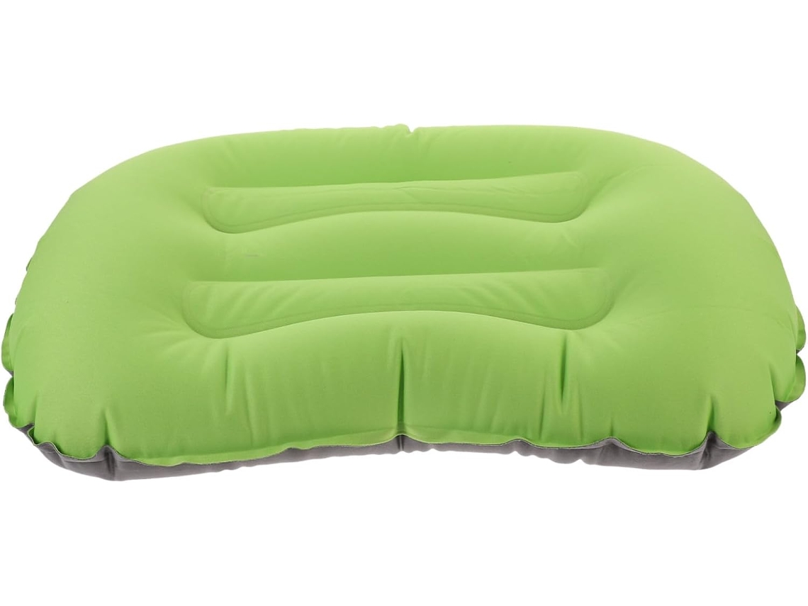 Travesseiro Inflável Ergonômico Para Camping Ao Ar Livre, Almofada Compacta E Durável Para Caminhadas E Trilhas.