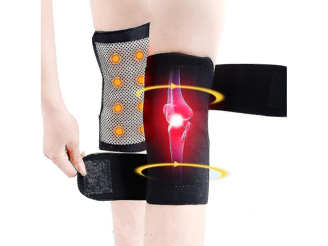 Joelheiras autoaquecidas com magnetoterapia para dor no joelho, artrite e idosos.