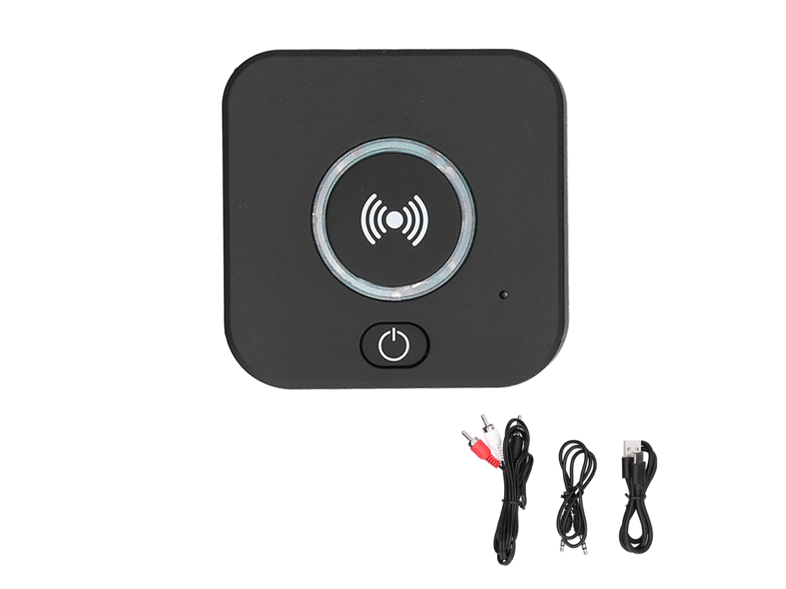 Adaptador De Audio Inalámbrico Bluetooth 5.0 Transmisor/receptor Para Coche Y Altavoces Con Conexión Rápida Y Estable.