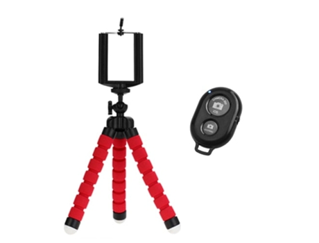 Trípode SLOWMOOSE para iPhone Rojo