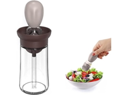 Dispensador De Aceite Con Cepillo Para Cocina Horneado Barbacoa Pavo Esparcir Marrón