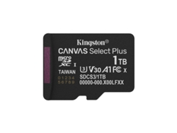 Tarjeta de memoria Micro SD Kingston con adaptador SDCS3/1TBSP (1 TB)