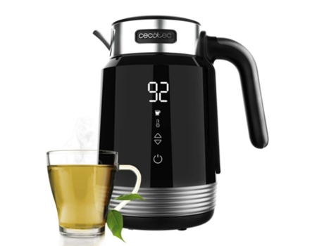 Hervidores de agua ThermoSense 600 Touch Black CECOTEC