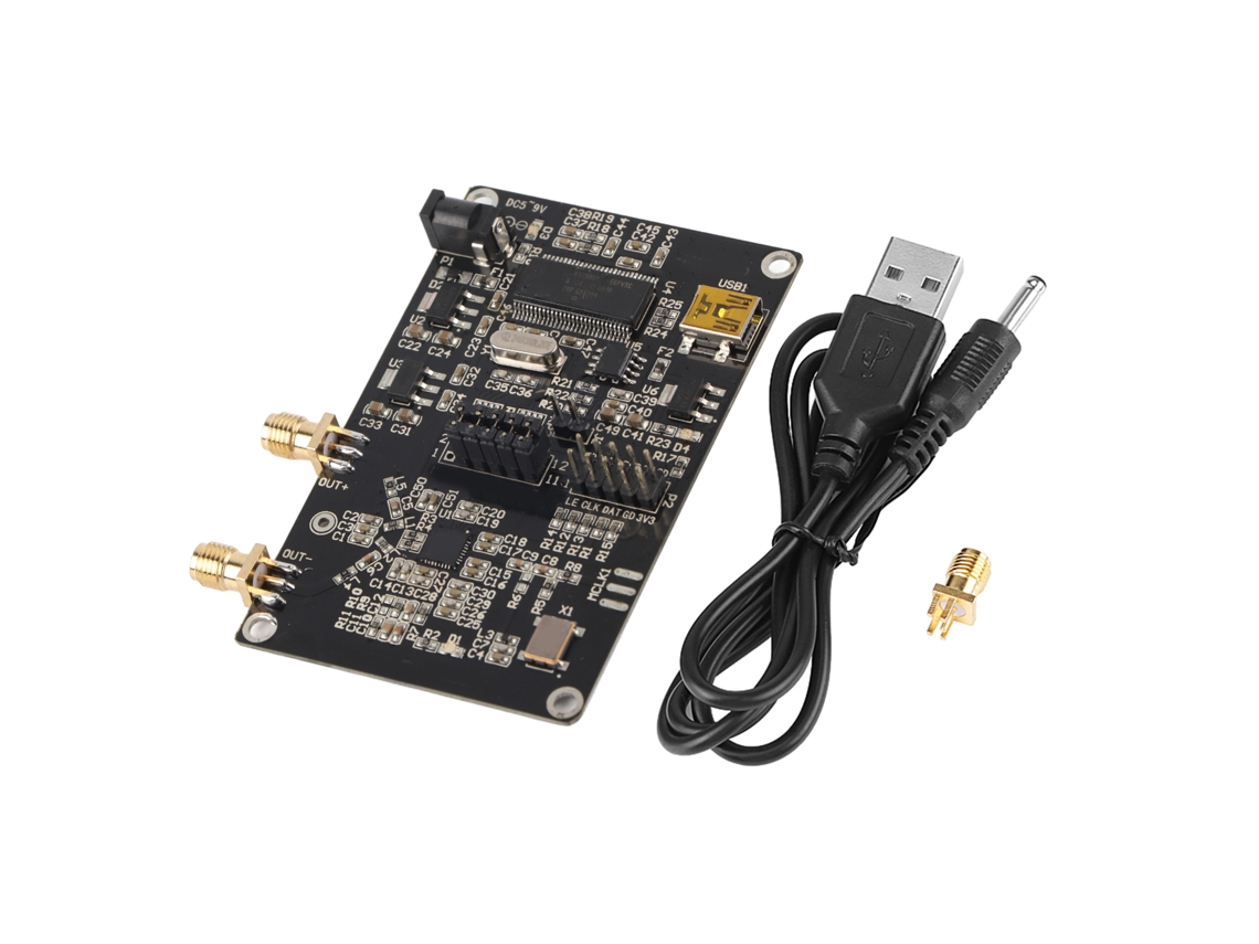Placa De Desarrollo Adf4351 Sintetizador De Frecuencia Fuente De Señal Rf 35m-4.4ghz