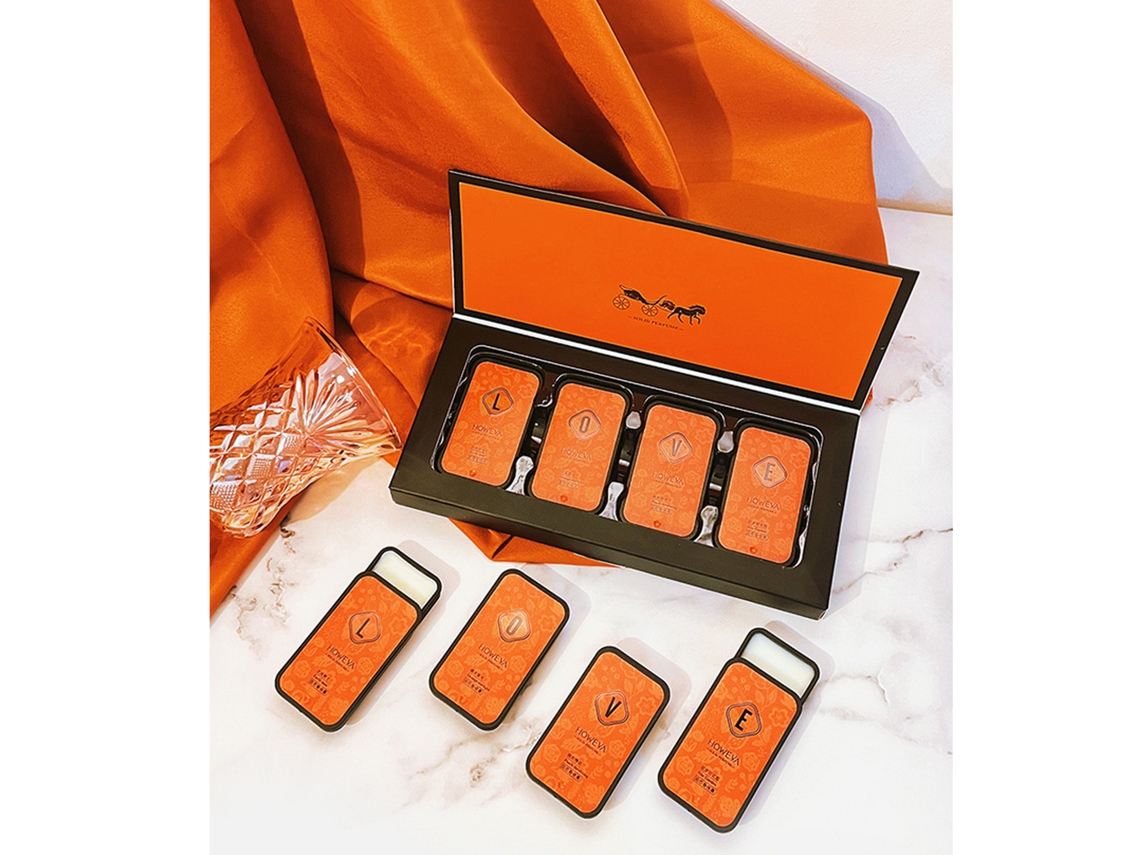 Set De Perfume Sólido Unisex Fragrancia Duradera Para Uso Diario Hombre Y Mujer