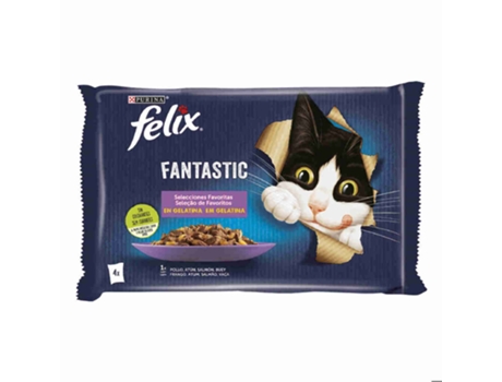Comida Húmeda para Gatos PURINA Felix (340 g - Multicolor)