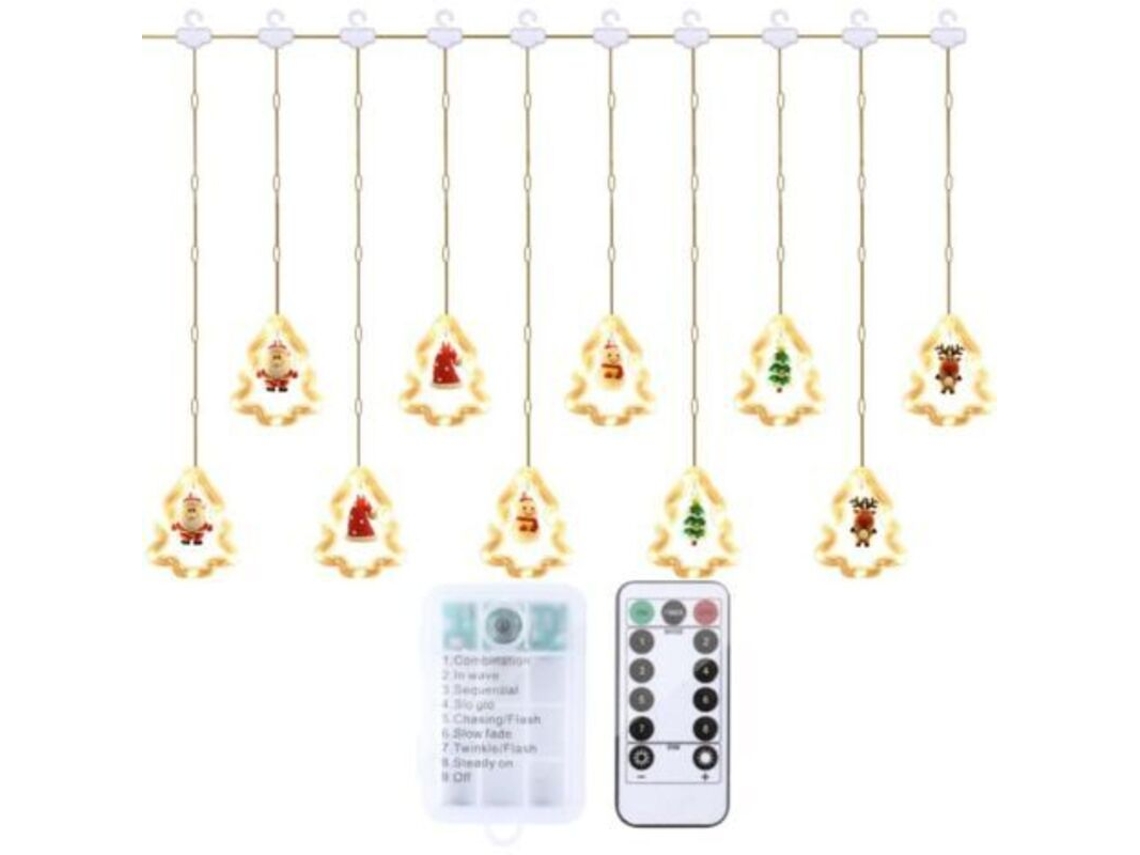 Guirnalda De Luces Navideñas Decorativas, Impermeables, Con Conexión Usb Y 50 Led.