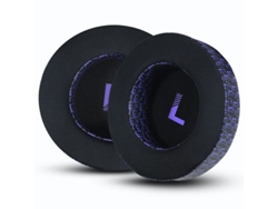 Almohadilla para auriculares AKG K701, espuma suave, acabado seda helada, negro/morado, XIAOMOYU
