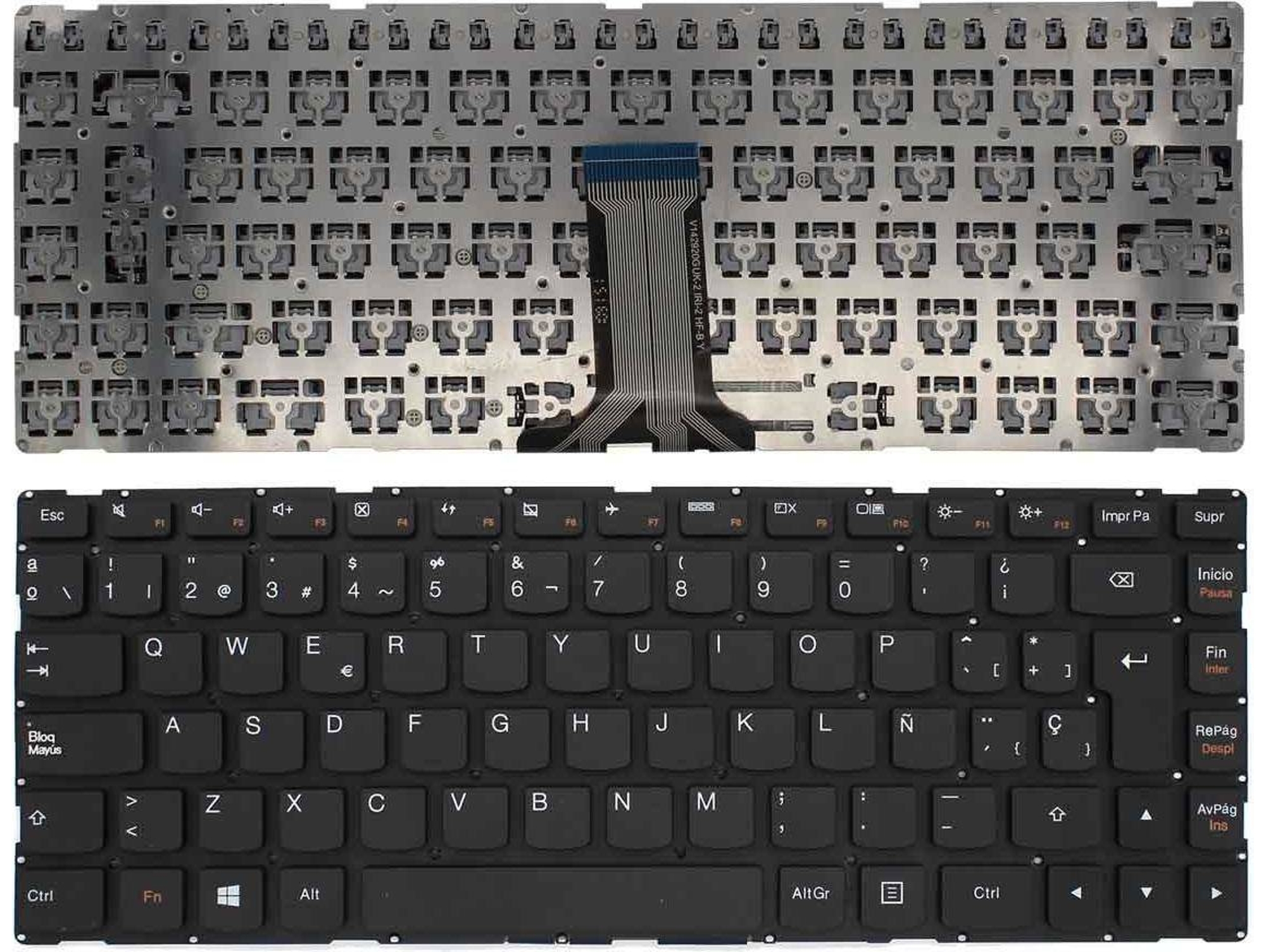Teclado para Portátil Lenovo Yoga 500-14 Series 5Cb0J34009
