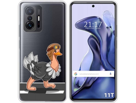 Carcasa Xiaomi 11T 5G / 11T Pro 5G TUMUNDOSMARTPHONE Avestruz Multicolor