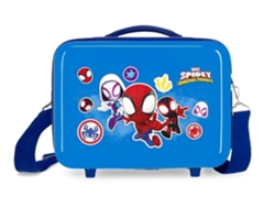 Neceser MARVEL Abs Spidey Go Webs Go Adaptable Azul (29x21x15 cm)
