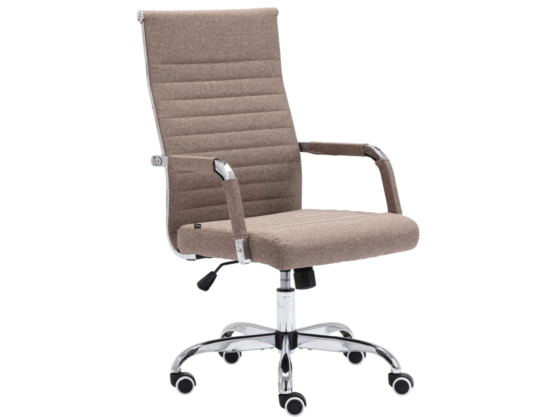 Silla de Escritorio DUDECOR (Acero - Beis)