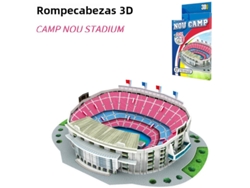 Rompecabezas de papel 3D de campo de fútbol para armar - Juguete para el desarrollo intelectual infantil - MDUG