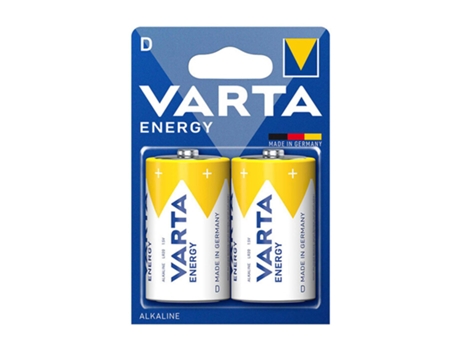 2 Pilas Energy D Lr20 1.5V Alcalinas [Bl2] VARTA