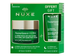 NUXE Nuxuriance Ultra La Crème Riche Anti-Âge Global 50 Ml La Crème Nuit Anti-Âge Global 15 Ml Offerte