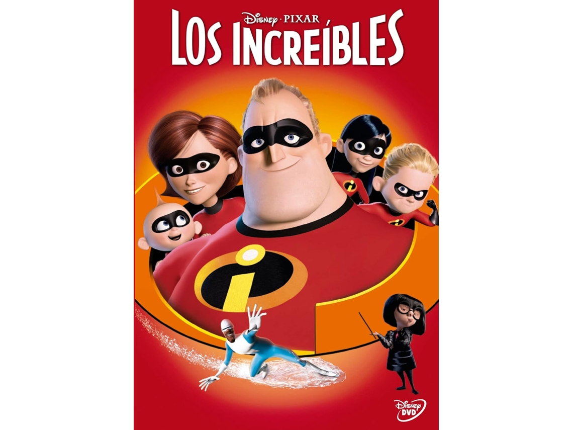 DVD Los Increibles (Disney - Edición en español)